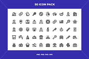Sauna icons, an Outline Icon by Wencory (Thumbnail 1 of 2)
