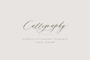 La Roche Font Duo, a Script Font by Calamar Studio (Thumbnail 13 of 19)