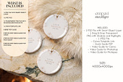 Ornament Mockup Set of 3, an Advertising Mockup by EmpaviMockups (Thumbnail 2 of 5)