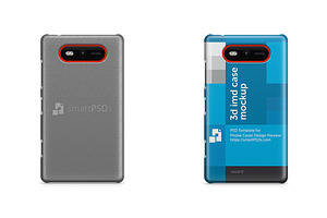 Nokia Lumia 820 3d IMD Phone Cover