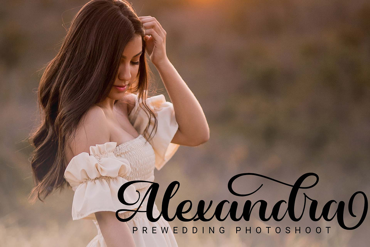 Daughter - A Lovely Calligraphy Font, a Script Font by Doehantz Studio (Photo 6 of 9)