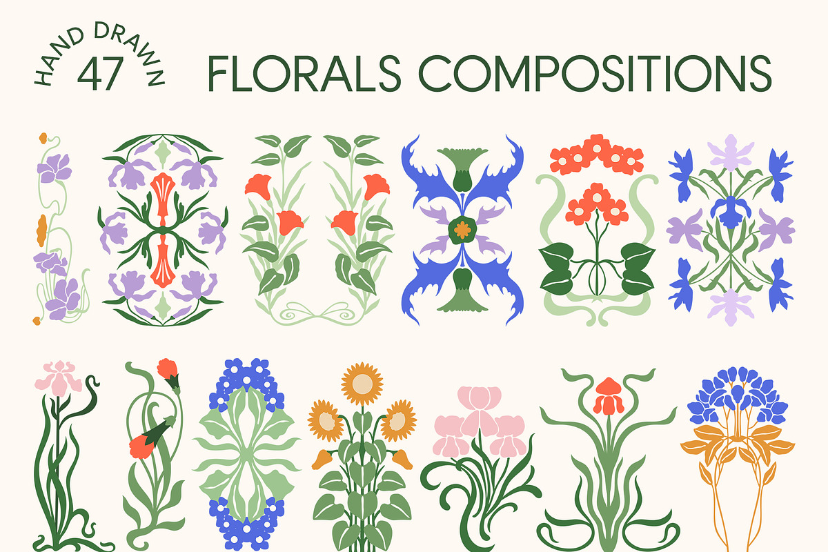 Art Nouveau Vector Poster Creator, an Object Graphic by ArtFM (Photo 10 of 15)