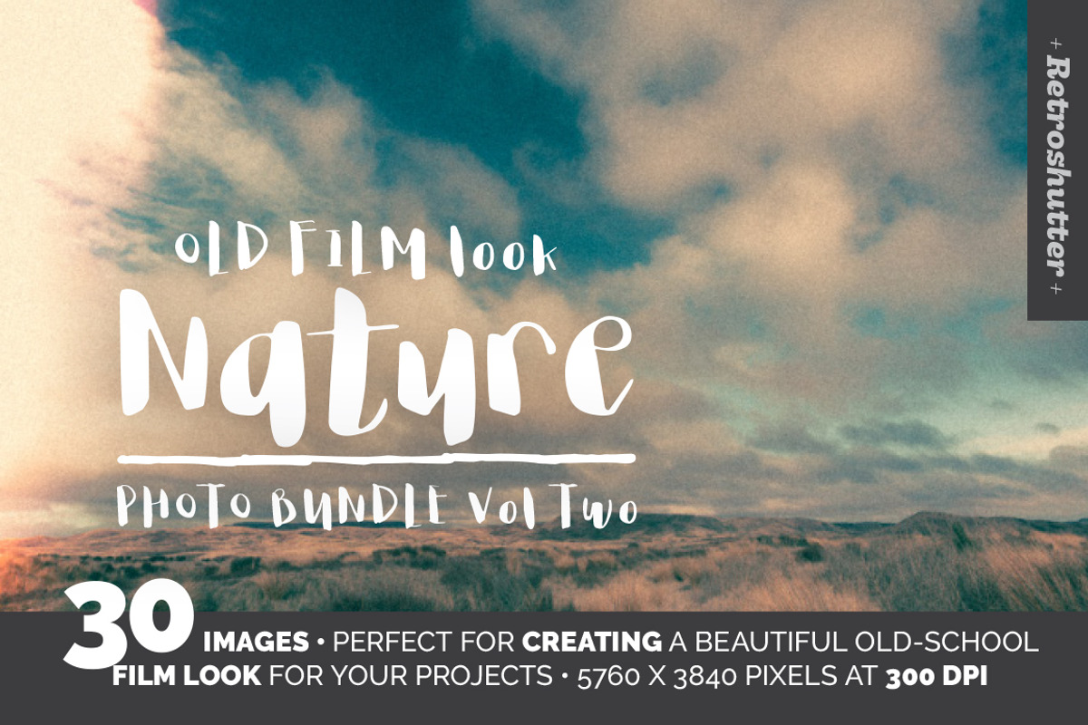 Old Film-Look Nature Images Vol Two, a Templates & Theme by Retroshutter (Photo 1 of 6)