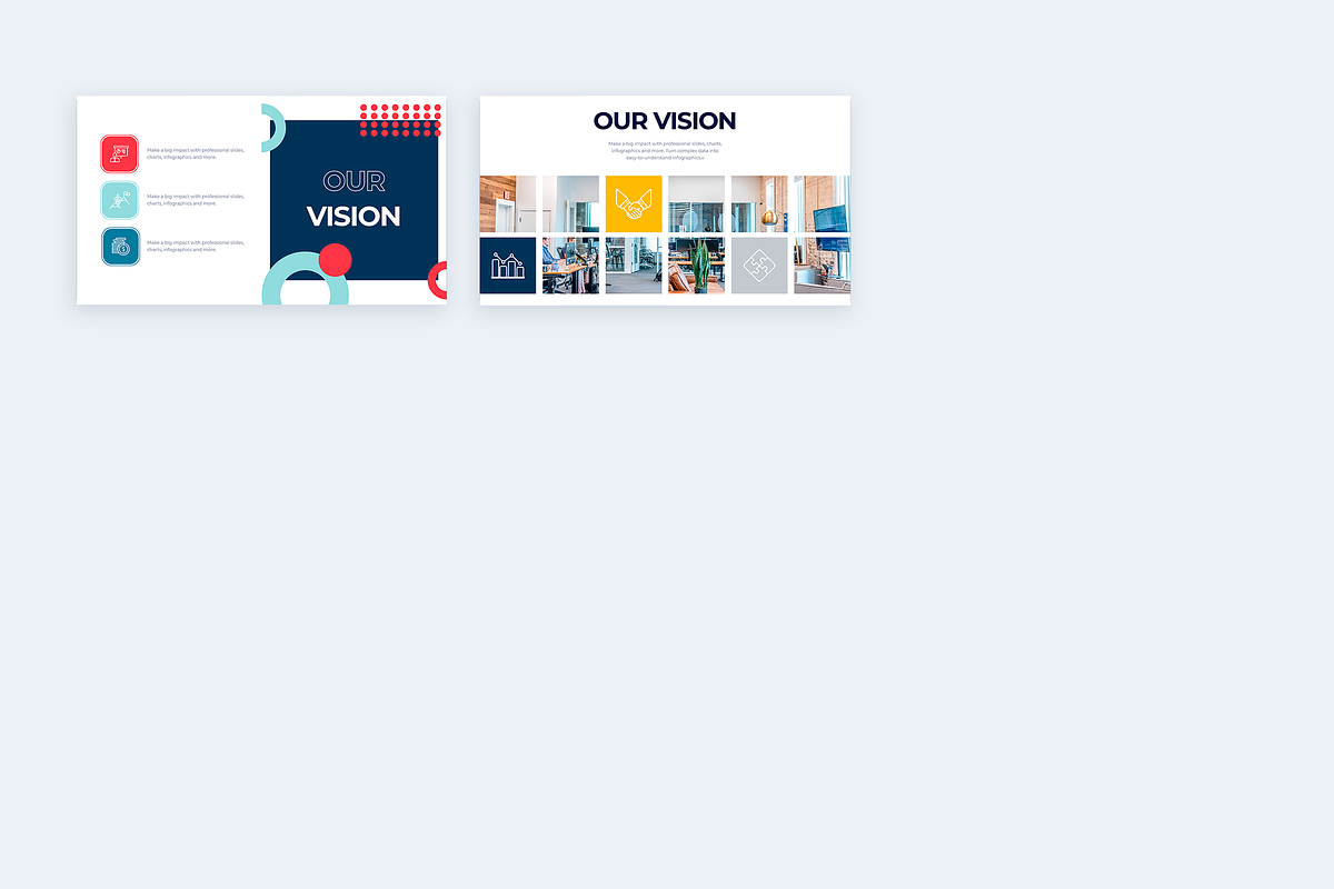 Vision Google Slides Templates, a Presentation Template by Slidesmash (Photo 4 of 4)