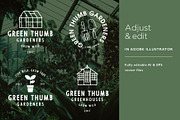Gardening icons, an Outline Icon by the cabin supply co (Thumbnail 4 of 5)