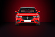 Mercedes Benz Luxury sedan MockUp, a Product Mockup by PSD Market (Thumbnail 6 of 8)