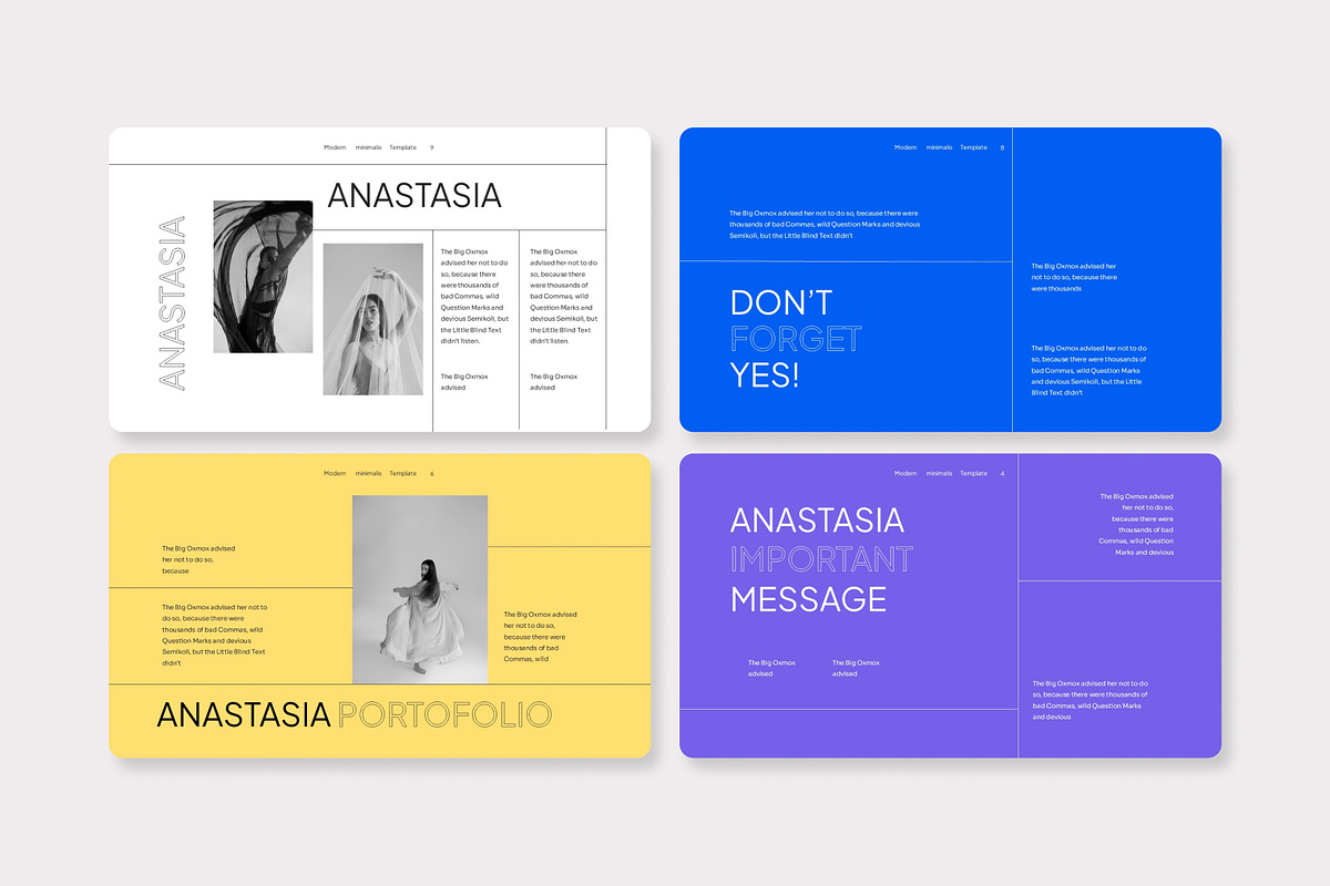 Anastasia- Multipurpose PowerPoint, a Presentation Template by Premast (Photo 3 of 4)