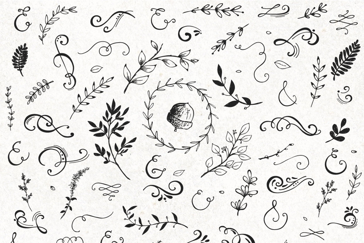 Decorate Everything! 200+ Elements, a Decorative Illustration by Julia Shvets (Photo 2 of 4)