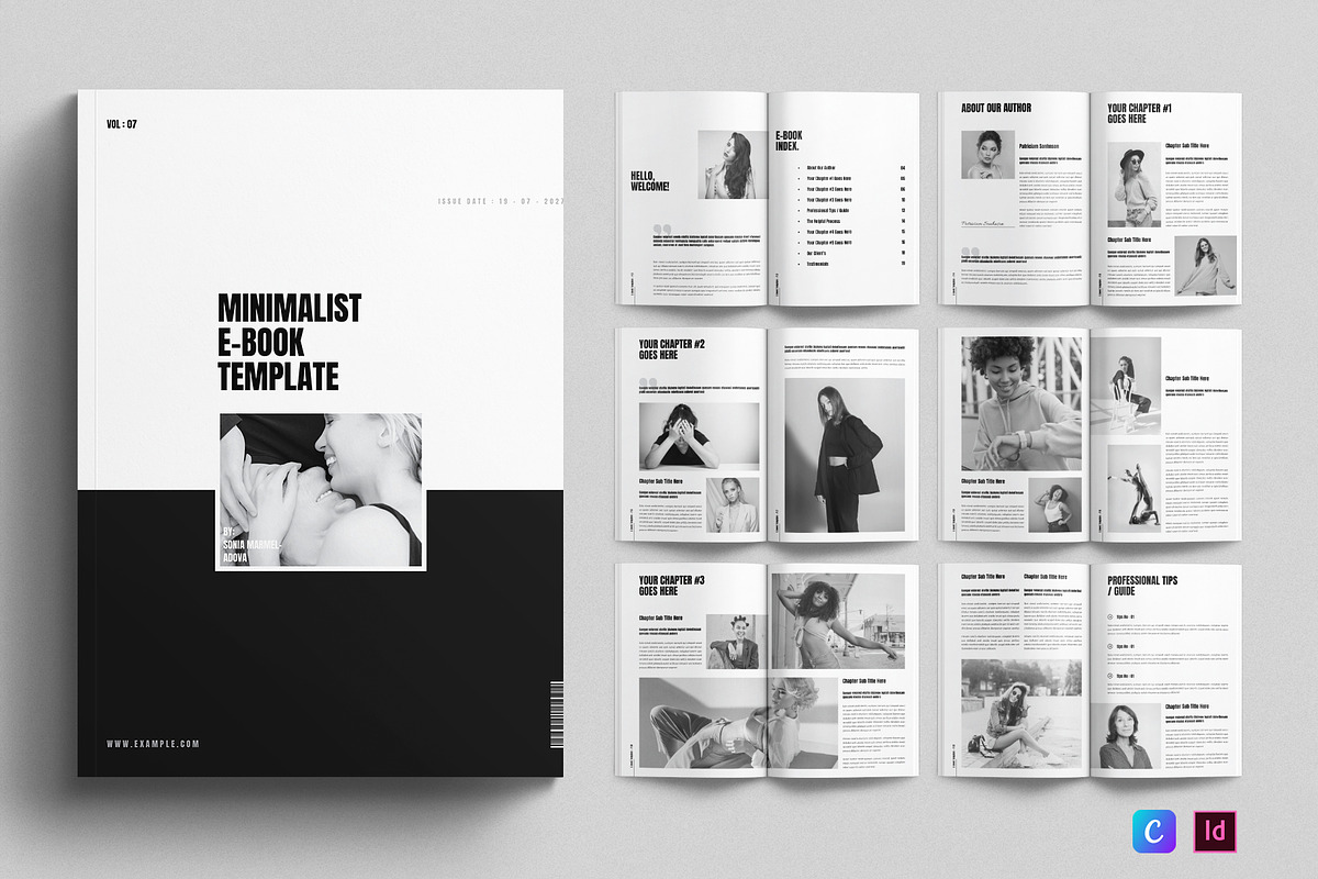 E-Book Template, a Brochure Template by E-Type (Photo 1 of 8)