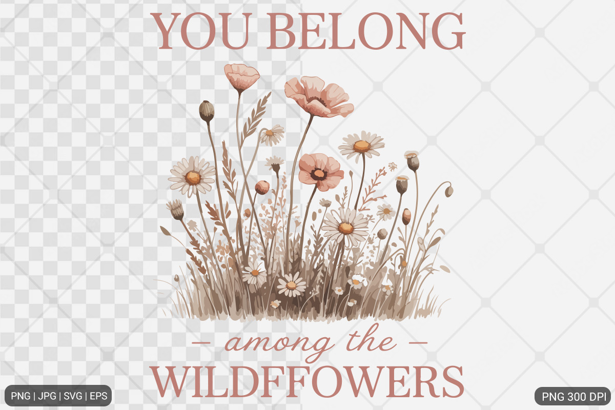 Boho Flowers Motivational Bundle, an Illustration by Actual Pixel (Photo 3 of 21)