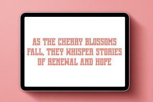 Cherry Blossom - Modern Slab Serif