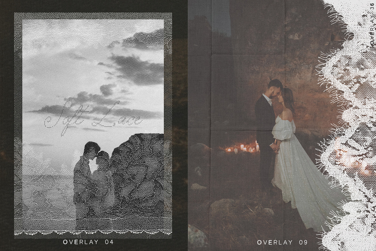 Voile Overlays - Lace Textures, a Texture Graphic by lerinartstudio (Photo 8 of 15)