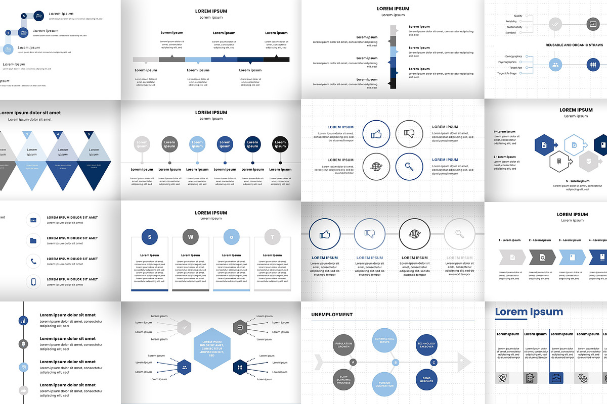 Modern Business PowerPoint Template, a Presentation Template by Artemis-products (Photo 2 of 5)