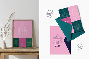Kyiv Vibes: Posters & Patterns, a Graphic by danceyourlife