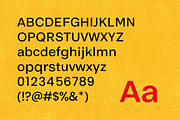 RDS Weight - Modern Type, a Sans Serif Font by M-Sarif (Thumbnail 5 of 10)
