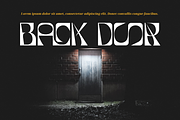 Engaging Stencil Font, a Sans Serif Font by 177Studio (Thumbnail 5 of 8)
