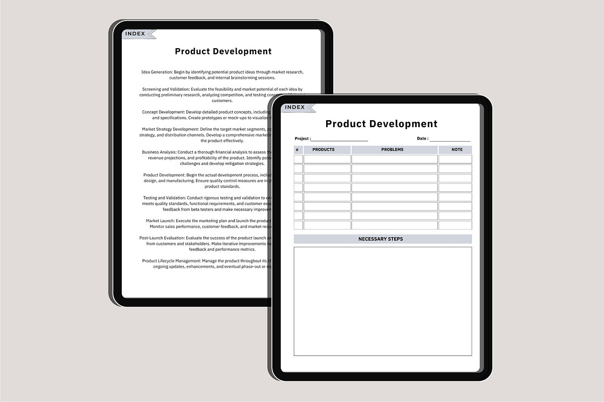 2025 Digital Business Workbook Canva, a Stationery Template by Designmela01 (Photo 5 of 8)