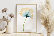 Watercolor Translucent Flower Vector, a Pattern Graphic by Deckar_art (Thumbnail 3 of 5)