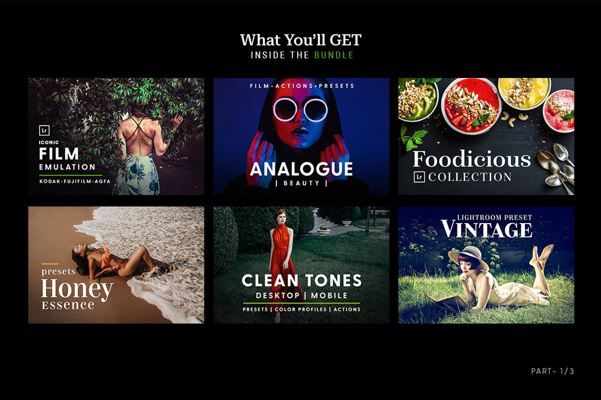2000+ Lightroom Presets BUNDLE SALE, an Action Add-On by Hydrozi Presets (Photo 4 of 59)