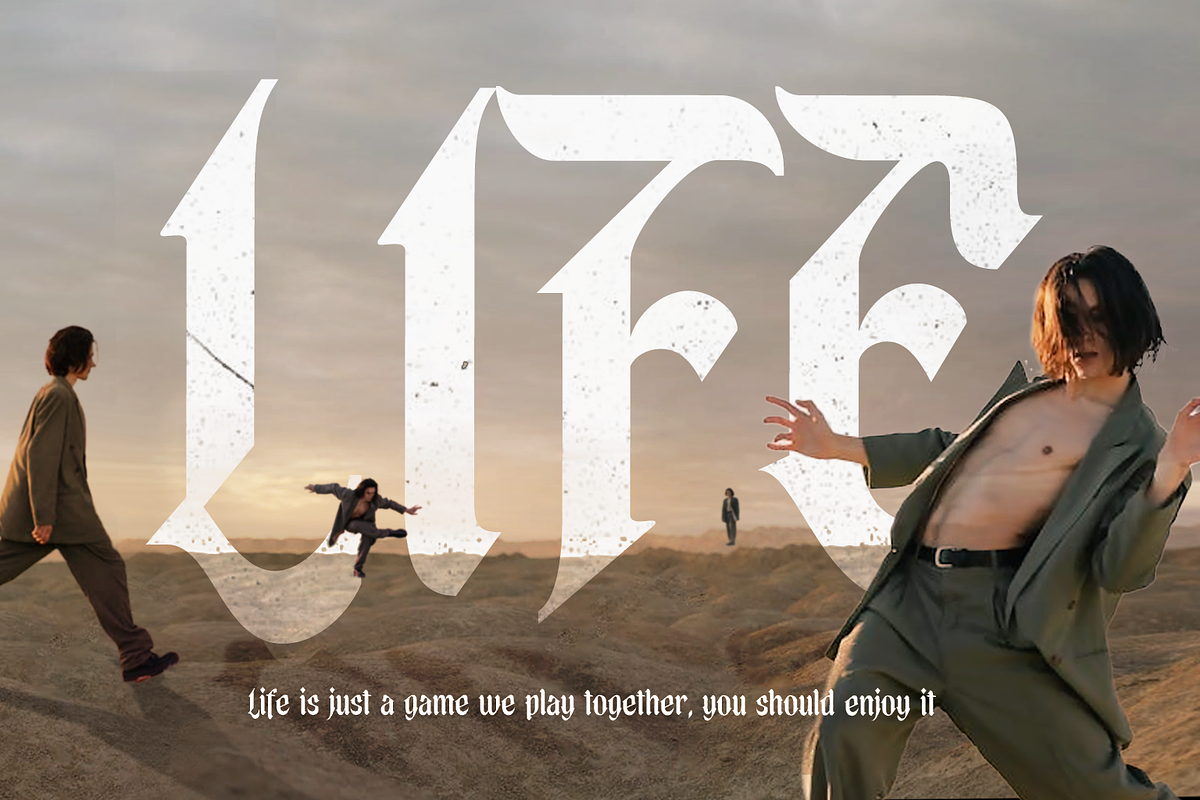 Kuroku – Void Gothic Typeface, a Font by Lurinzu Studios (Photo 5 of 15)