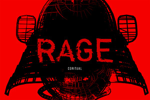 Rage text effect