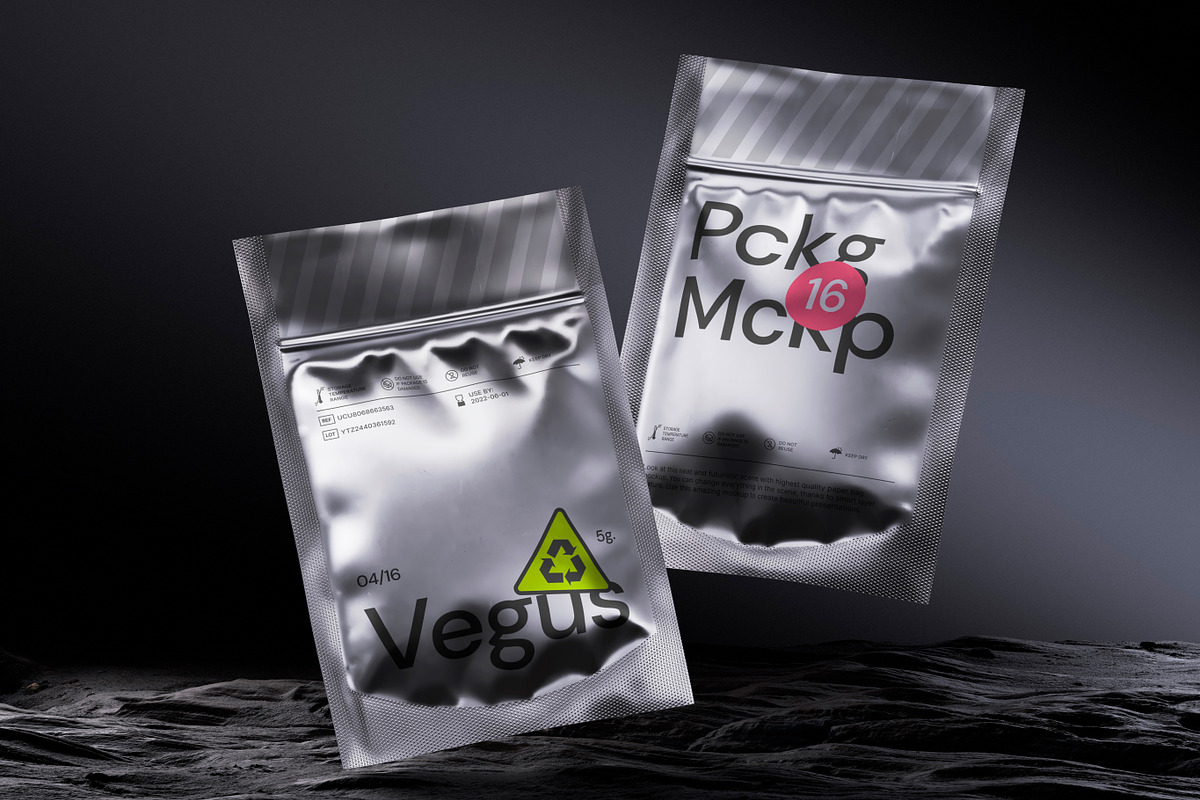 Vegus, Metallic Package Mockups, a Packaging Mockup by ls.graphics (Photo 4 of 9)
