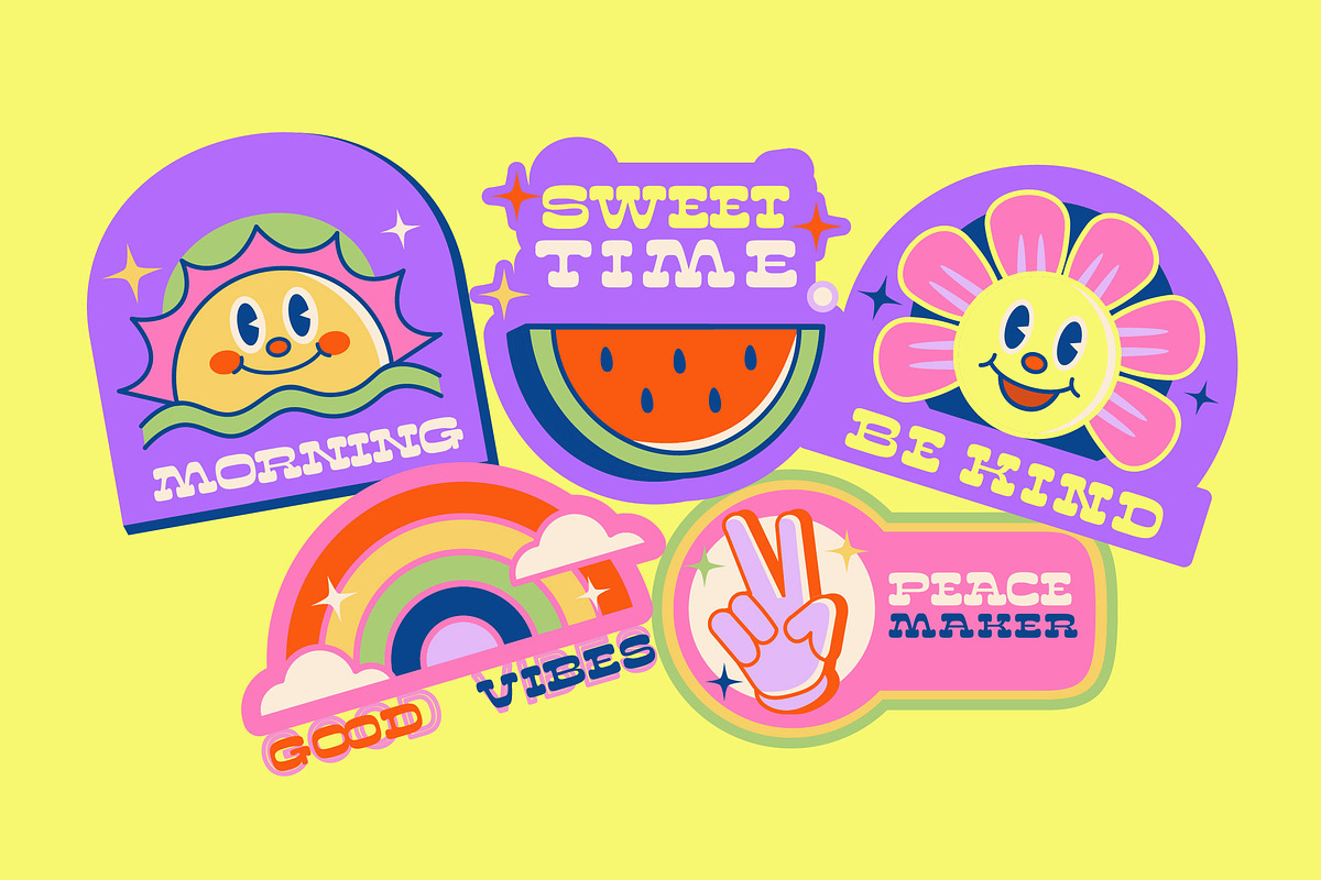 Sunny Groovy Retro Display Font, a Serif Font by timelesstype.co (Photo 7 of 20)