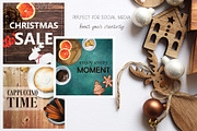 Watercolour Christmas Scene Creator, a Decorative Illustration by adrika.illustration (Thumbnail 5 of 7)