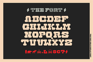 The Fort A Rustic Display Font