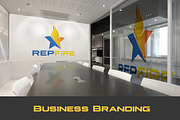 Reputation Management Logo Template, a Branding & Logo Template by RexForce (Thumbnail 2 of 4)