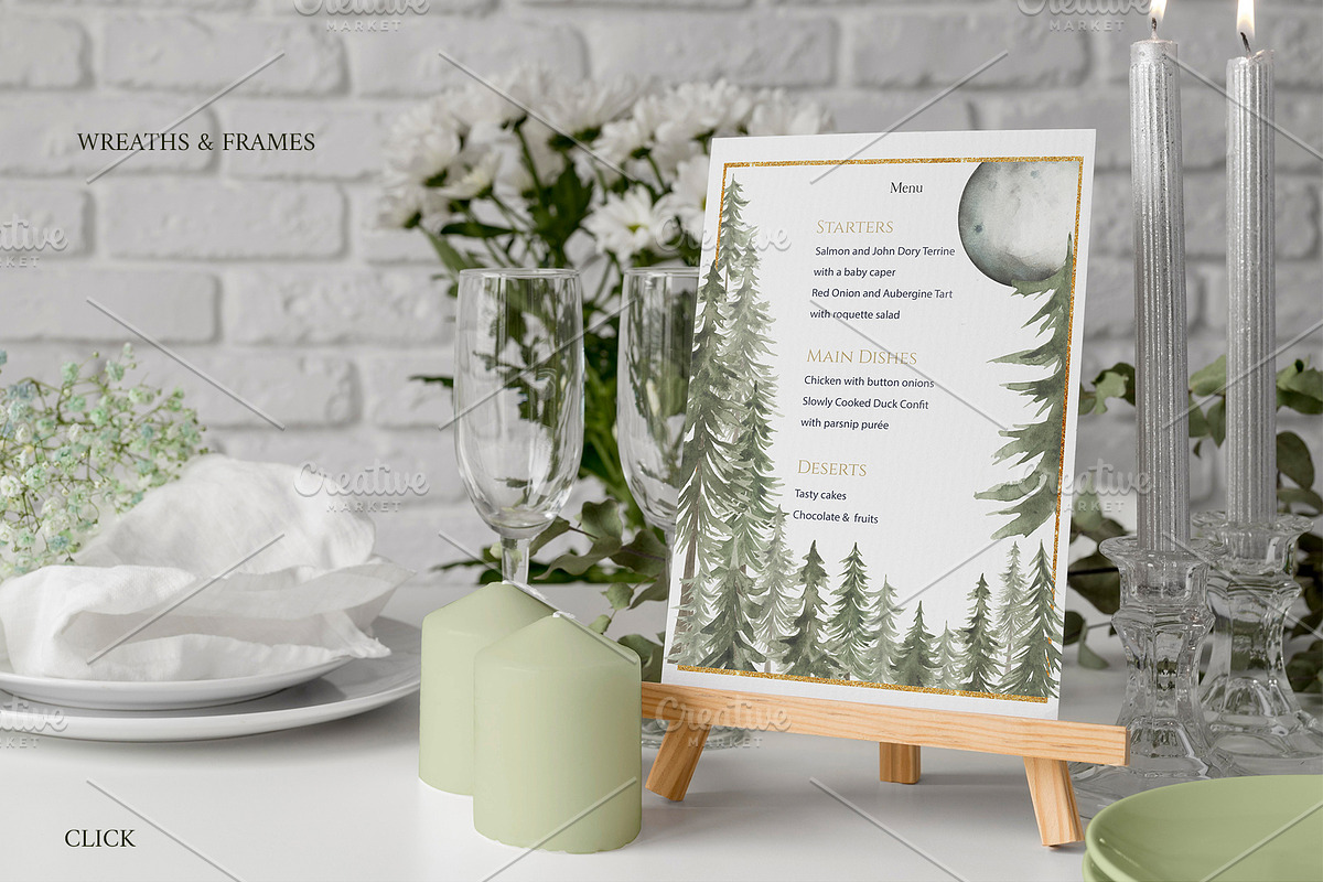 Watercolor Landscapes collection, a Texture Illustration by MayaNavits (Photo 4 of 9)
