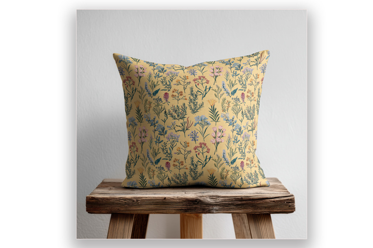 Fieldsong - Wildflower Pattern, an Illustration by Brush Berry Studios (Photo 4 of 4)