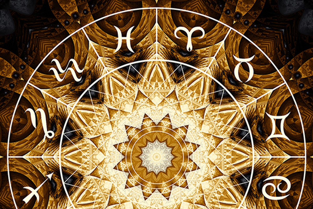 30 mystic zodiac signs circles, an Object Graphic by tkdesign (Photo 26 of 31)