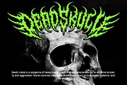 Magedon Death Metal Font, a Blackletter Font by Ronny Studio (Thumbnail 2 of 12)