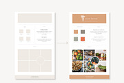 Brand Board Templates for Photoshop, a Presentation Template by Visual Bloom (Thumbnail 4 of 7)