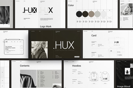 Brand Guidelines Presentation, a Presentation Template by E-Type