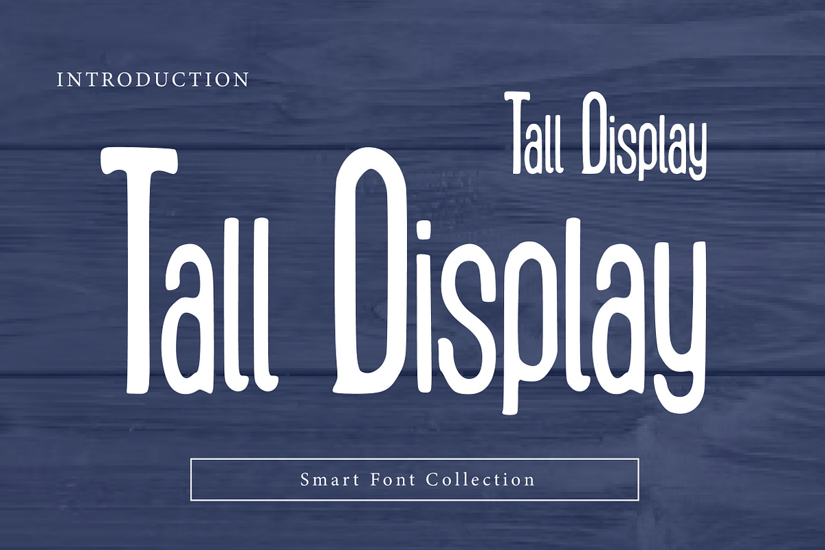 Tall Display, a Serif Font by Wow Magic (Photo 1 of 3)
