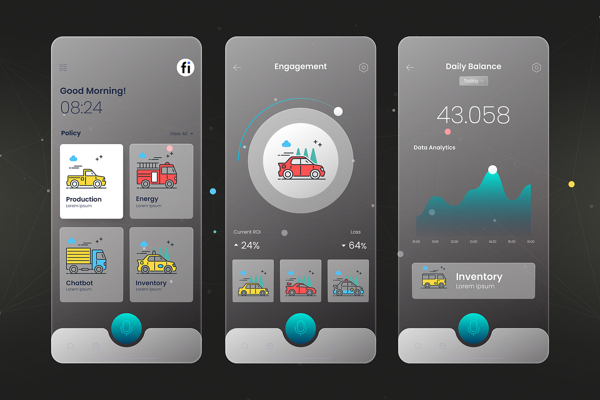 80 Transportation Modern Icons, an Outline Icon by Flat Icons (Photo 5 of 7)