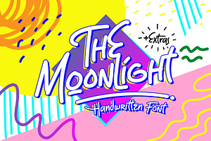 The Moonlight, a Font by Aiyari