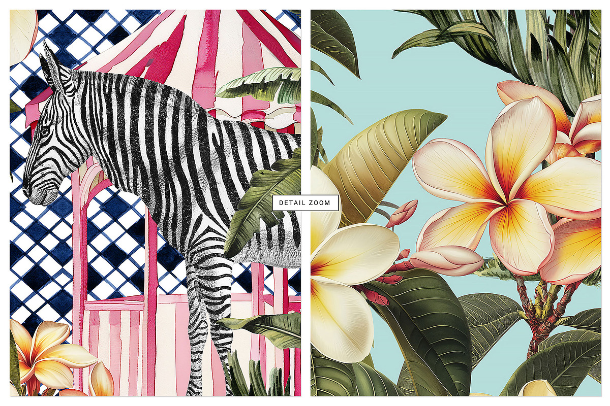 Costa Flores Tropical Lemon Pattern, a Pattern Graphic by Pink Linen (Photo 6 of 10)