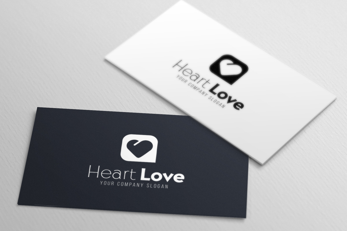 Logotype with Heart, a Branding & Logo Template by Leo Edition (Photo 6 of 11)