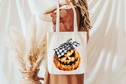 Retro Fall Halloween PNG Clipart, an Illustration by Pixels.Craft (Thumbnail 7 of 7)