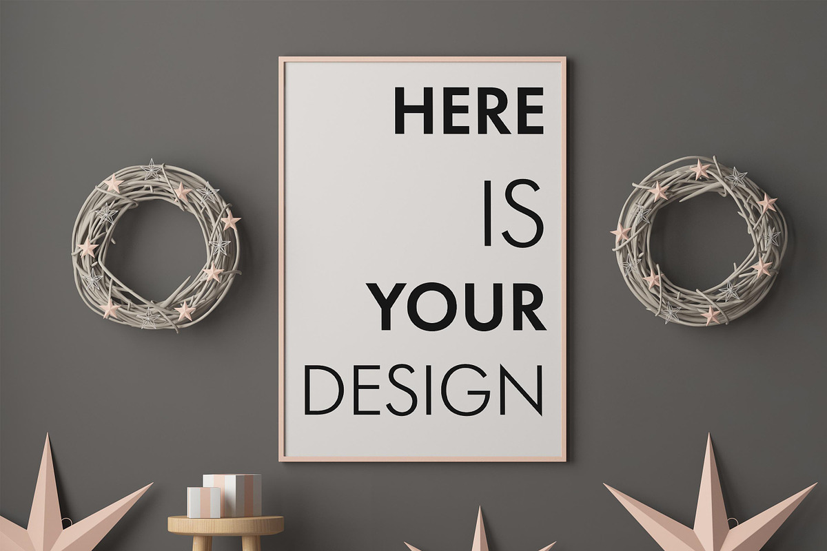 30 CHRISTMAS MOCKUPS. MEGABUNDLE, a Print Template by FilL239 (Photo 15 of 31)
