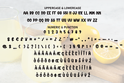 Lemon Juice | Script Font, a Script Font by Scratchones (Thumbnail 7 of 8)