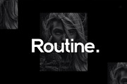 Routine Premium Font, a Sans Serif Font by Design Stag (Thumbnail 1 of 4)