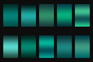 Dark Sea Green Gradients