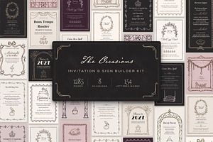 Holiday Party Invite Creator Bundle