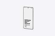 Samsung Galaxy S26+ Phone Mockup, an Android Mockup by UnicDesign (Thumbnail 4 of 11)
