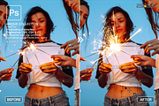 Sparkler overlay, photoshop overlay, an Object Graphic by 2SUNS (Thumbnail 7 of 10)