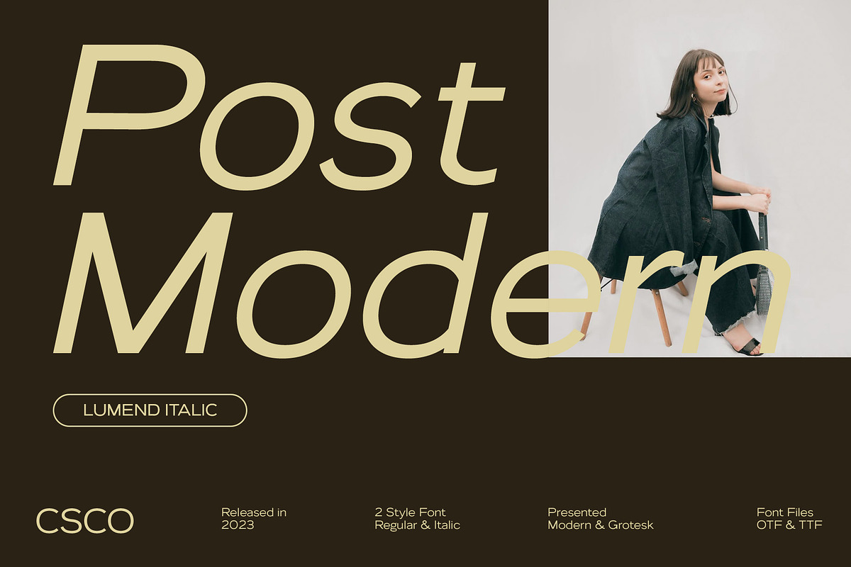 Lumend – Modern Sans Serif, a Sans Serif Font by Craft Supply Co. (Photo 2 of 8)